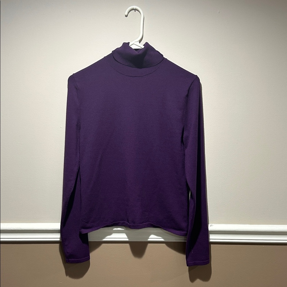 Babaton Deep Purple Long Sleeve Top